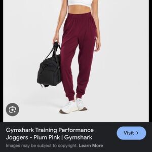 Gymshark Women's Plum Pink Joggers